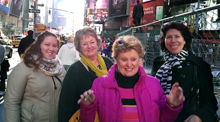 Off-Broadway theaters guided walking tour in New York City